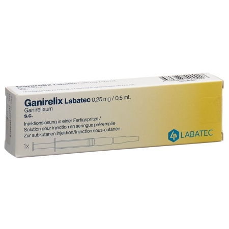 GANIRELIX Labatec Inj Lös 0,25 мг/0,5мл GANIRELIX Labatec Inj Lös 0,25 мг/0,5мл
