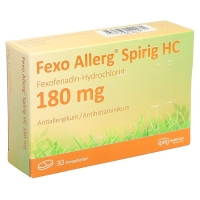 FEXO ALLERG Spirig HC Filmtabl 180 mg FEXO ALLERG Spirig HC Filmtabl 180 mg