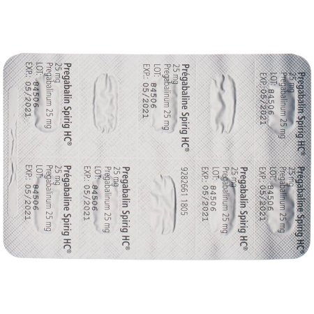 Pregabalin Spirig HC Kapseln 25mg (neu) 14 Stück