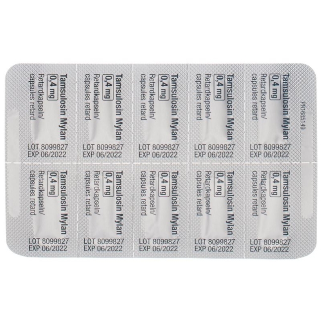 Tamsulosin Mylan Retard Kapseln 0.4mg 100 Stück
