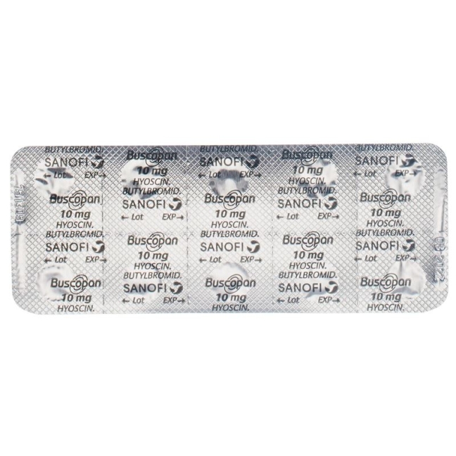 Buscopan (pi) Dragees 10mg 50 Stück