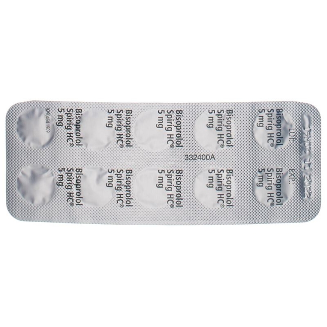 Bisoprolol Spirig HC Tabletten 5mg 100 Stück