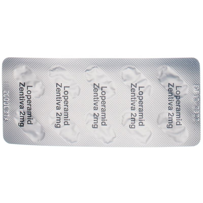 Loperamid Zentiva Kapseln 2mg 60 Stück