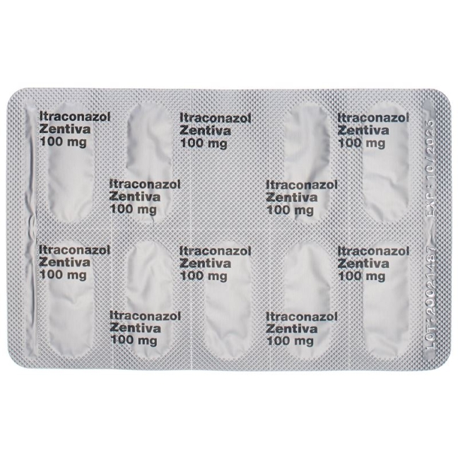 Itraconazol Zentiva Kapseln 100mg 15 Stück