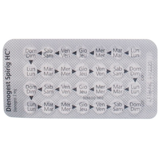 Dienogest Spirig HC Tabletten 2mg 28 Stück