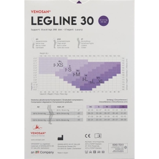 Venosan Legline 30 A-GHS M Сахара 1 пара