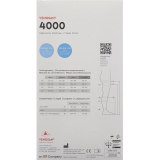 VENOSAN 4001 A-GH KKL1 M с длинными резьбовыми соединениями, Мексика, 1 пара