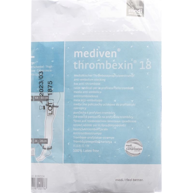 Чулки до бедра Mediven AG M Thrombex 18 1 пара