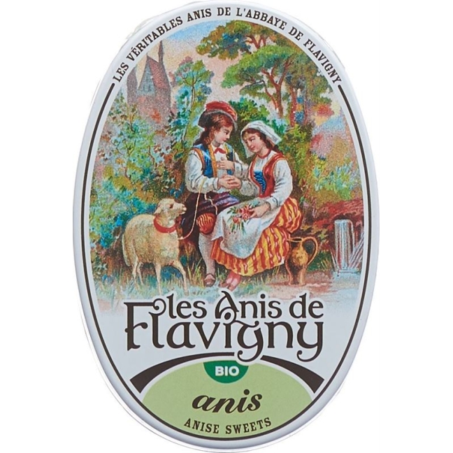 Les Anis De Flavigny Anisbonbons Bio 50g