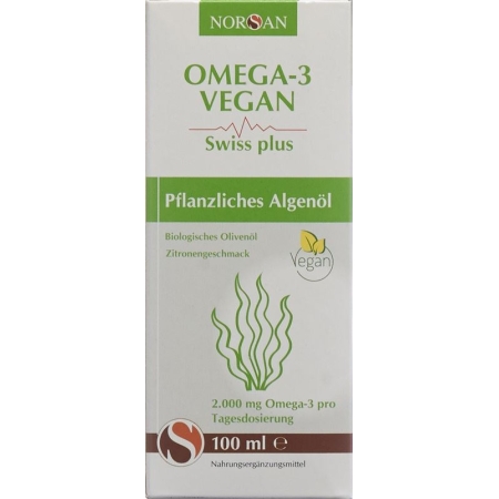Norsan Omega-3 Vegan Algenoel Flasche 100ml