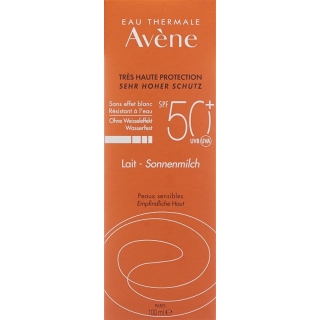 Avene Sun Молочко для загара SPF50+ 100 мл