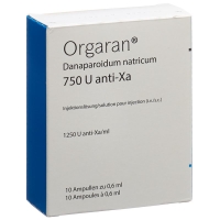 Orgaran Inj L&ouml;s 750 Е/0,6мл 10 А 0,6 мл