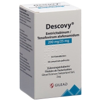 DESCOVY пленочные таблетки 200/25 мг