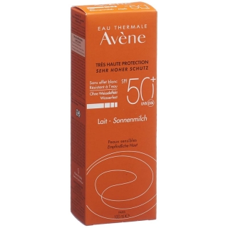 Avene Sun Молочко для загара SPF50+ 100 мл