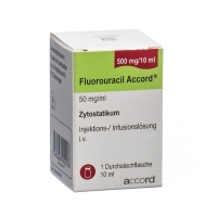 Fluorouracil Accord Injektionslösung 500mg/10ml 10ml Fluorouracil Accord Injektionslösung 500mg/10ml 10ml