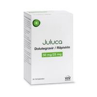 Juluca Filmtabletten 50/25mg Dose 30 Stück