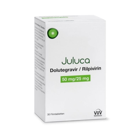 Juluca Filmtabletten 50/25mg Dose 30 Stück