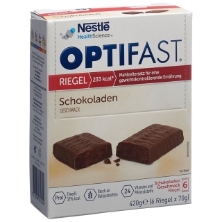 Optifast Chocolate bar 6x 70g