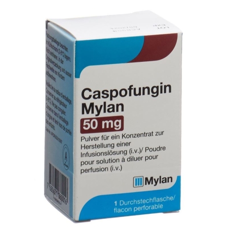 Caspofungin Mylan Trockensubstanz 50mg Durchstechflasche