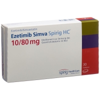 Ezetimib Simva Spirig HC Tabletten 10/80mg 30 Stück