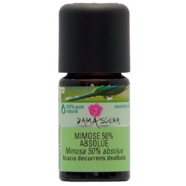 Damascena Mimose Abs 50% Ätherisches Öl Weinge Trad 5ml