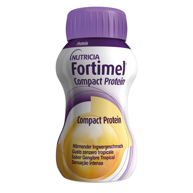 Fortimel Compact Protein Waerm Ingwer 24 Flasche 125ml