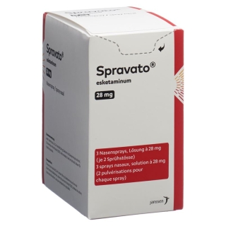 Spravato Nasenspray 28mg Flasche 3 Stück