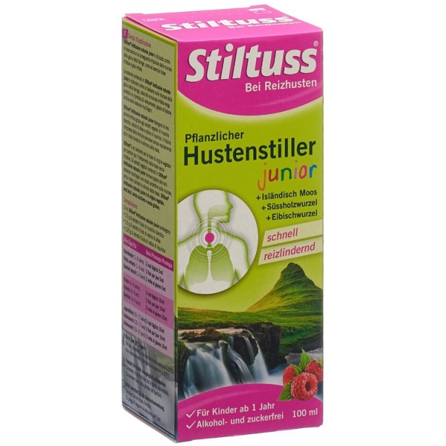 Stiltuss sciroppo soppressivo della tosse a base di erbe junior 100ml